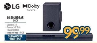 Sinergy LG SOUNDBAR SQC1 offerta