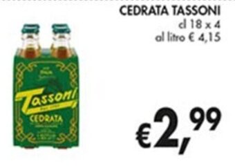 CEDRATA TASSONI cl 18 x 4