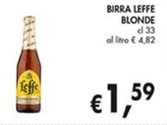 BIRRA LEFFE BLONDE cl 33