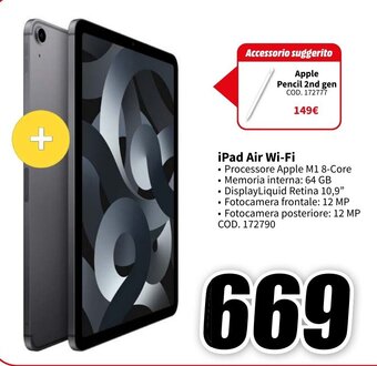 MediaWorld iPad Air Wi-Fi offerta