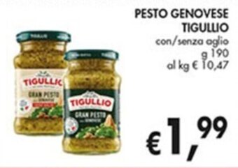Coal PESTO GENOVESE TIGULLIO con/senza aglio g 190 offerta
