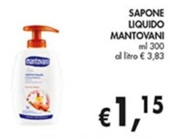 SAPONE LIQUIDO MANTOVANI ml 300