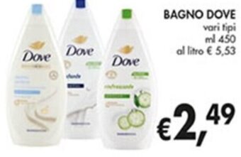Coal BAGNO DOVE vari tipi ml 450 offerta