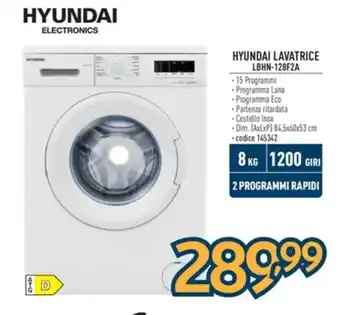 Sinergy HYUNDAI LAVATRICE LBHN-128F2A offerta