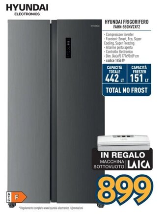 Sinergy HYUNDAI FRIGORIFERO FAHN-550NV2XF2 offerta