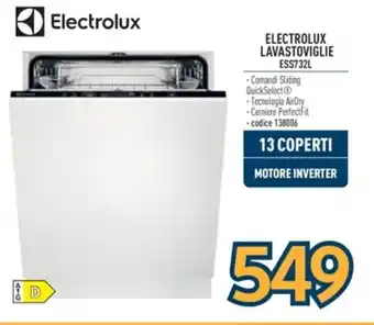 Sinergy ELECTROLUX LAVASTOVIGLIE ESS732L offerta