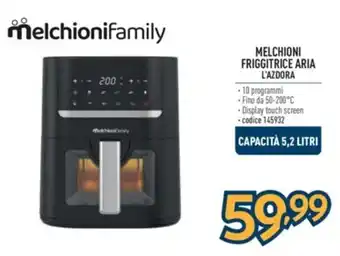 Sinergy MELCHIONI FRIGGITRICE ARIA L'AZDORA offerta