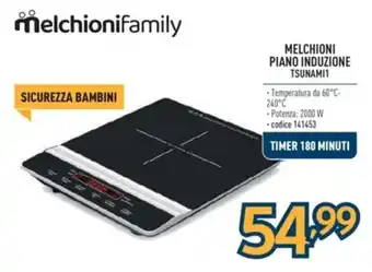 Sinergy MELCHIONI PIANO INDUZIONE TSUNAMI1 offerta