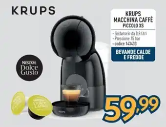 KRUPS MACCHINA CAFFÈ PICCOLO XS