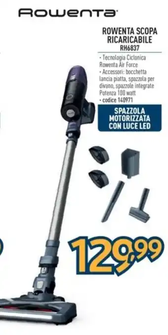 Sinergy ROWENTA SCOPA RICARICABILE RH6837 offerta