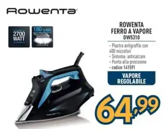 Sinergy ROWENTA FERRO A VAPORE DW5310 offerta