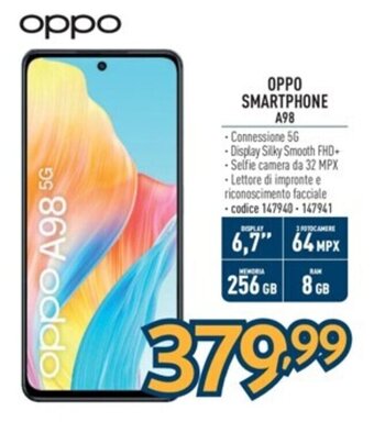 Sinergy OPPO SMARTPHONE A98 offerta