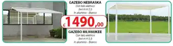 GAZEBO NEBRASKA 3x4 m H 2,5