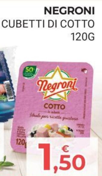 Eté NEGRONI CUBETTI DI COTTO 120G offerta