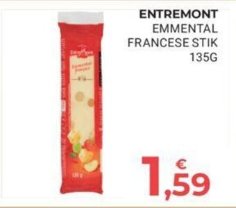 ENTREMONT EMMENTAL FRANCESE STIK 135G