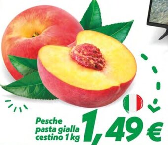 Pesche pasta gialla cestino 1 kg