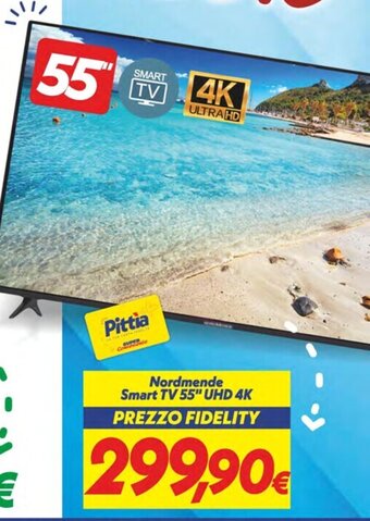 Iper Super Conveniente Nordmende Smart TV 55" UHD 4K offerta