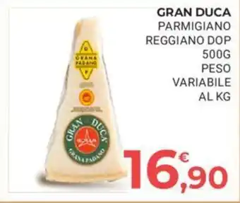 Eté GRAN DUCA PARMIGIANO REGGIANO DOP 500G offerta