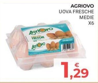 Eté AGRIOVO UOVA FRESCHE MEDIE X6 offerta