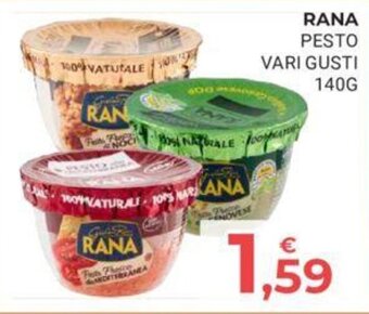 Eté RANA PESTO VARI GUSTI 140G offerta