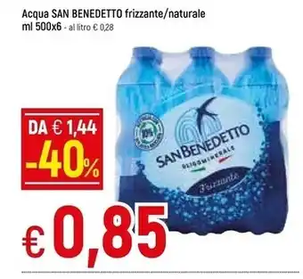 Famila San benedetto acqua frizzante offerta