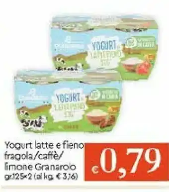 Galassia Danone Yogurt Latte E Fieno Fragola offerta