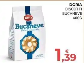 Eté Doria biscotti bucaneve offerta