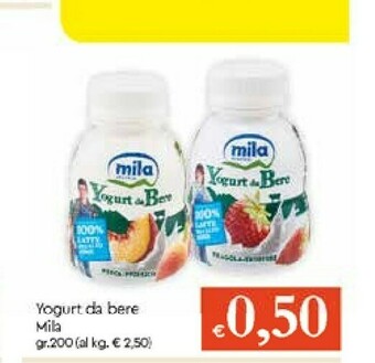 Galassia Mila Yogurt Da Bere Mela offerta