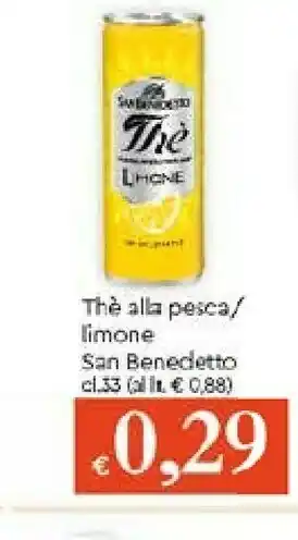 Galassia San Benedetto The Alla Pesca / Limone offerta