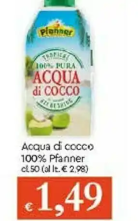Galassia Pfanner Acqua Di Cocco offerta