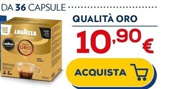 Euronics Lavazza qualita oro offerta