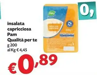 Pam Insalata Capricciosa offerta
