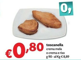 Pam Toscanella Crema Mela offerta