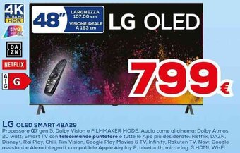 Euronics LG OLED SMART 48A29 offerta
