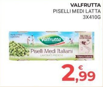 Eté VALFRUTTA PISELLI MEDI LATTA 3X410G offerta