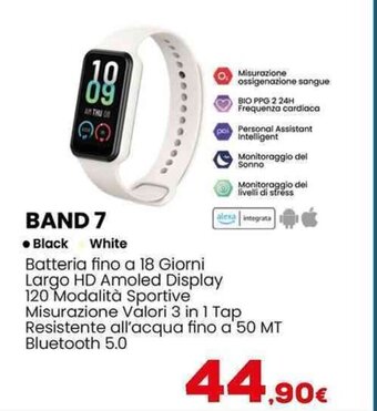 Euronics Amazfit BAND 7 offerta