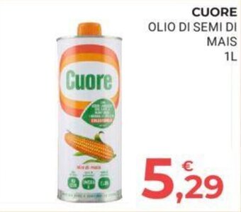 Eté CUORE OLIO DI SEMI DI MAIS 1L offerta