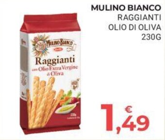 Eté MULINO BIANCO RAGGIANTI OLIO DI OLIVA 230G offerta