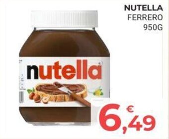 Eté NUTELLA FERRERO 950G offerta