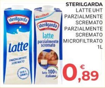 Eté STERILGARDA LATTE UHT PARZIALMENTE SCREMATO PARZIALMENTE SCREMATO MICROFILTRATO 1L offerta