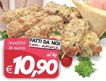 Iper Super Conveniente Involtini di suino offerta