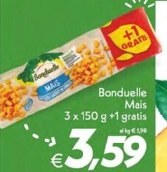 Iper Super Conveniente Bonduelle Mais 3 x 150 g +1 gratis offerta