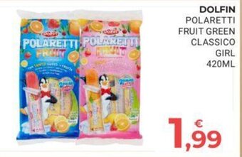 Eté DOLFIN POLARETTI FRUIT GREEN CLASSICO GIRL 420ML offerta