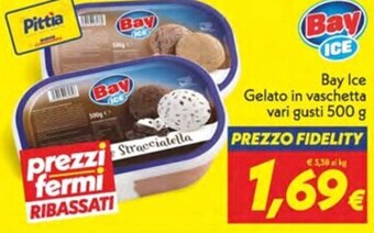 Iper Super Conveniente Bay Ice Gelato in vaschetta vari gusti 500 g offerta