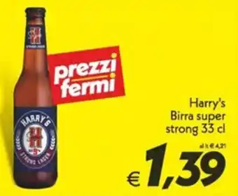 Iper Super Conveniente Harry's Birra super strong 33 cl offerta