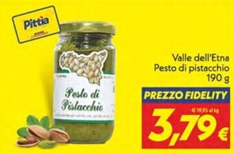 Valle dell'Etna Pesto di pistacchio 190 g