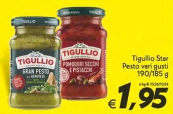 Iper Super Conveniente Tigullio Star Pesto vari gusti 190/185 g offerta