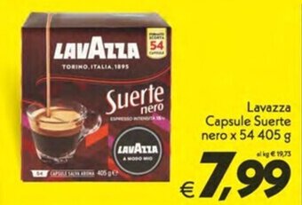 Iper Super Conveniente Lavazza Capsule Suerte nero x 54 405 g offerta