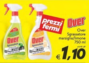 Iper Super Conveniente Over Sgrassatore marsiglia/limone 750 ml offerta
