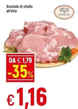 Famila Braciole di vitello offerta
